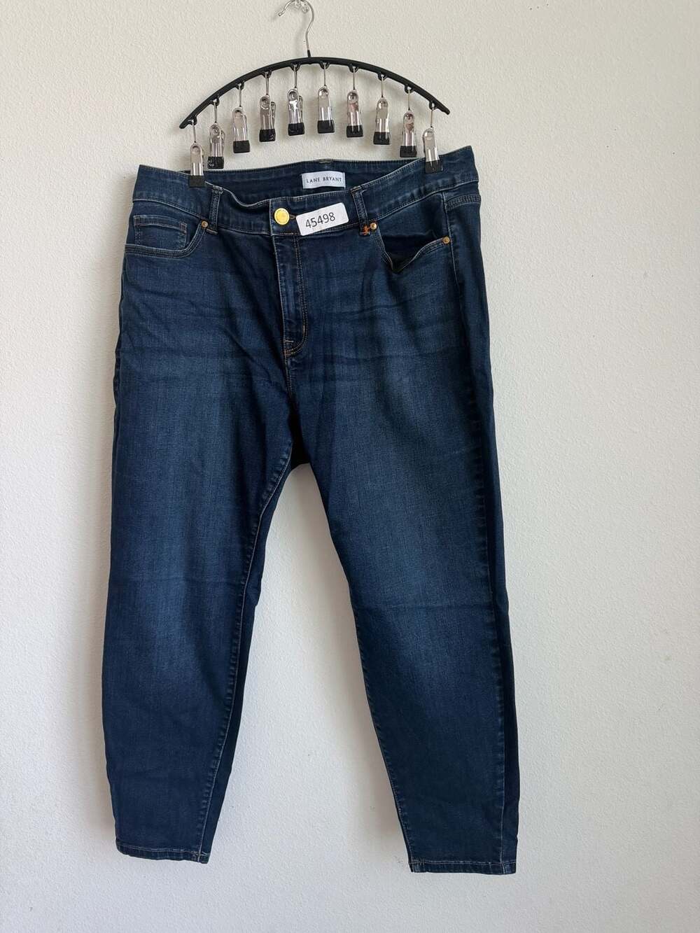 Lane Bryant Dark Blue Denim Skinny Jeans Size 20